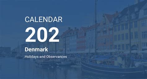 Year 202 Calendar Denmark