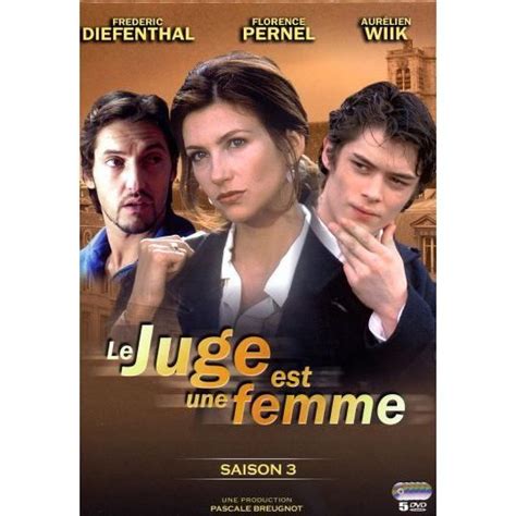 Dvd Le Juge Est Une Femme Saison 3 En Dvd Film Pas Cher Frédéric Diefenthal Tous Publics Pierre