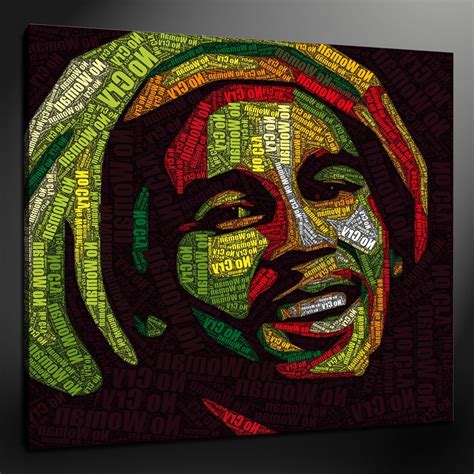 Top 15 Of Bob Marley Canvas Wall Art
