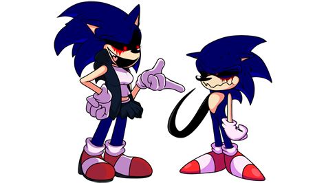 Sonicexe And Fanon Sonic By Hgbd Wolfbeliever5 On Deviantart