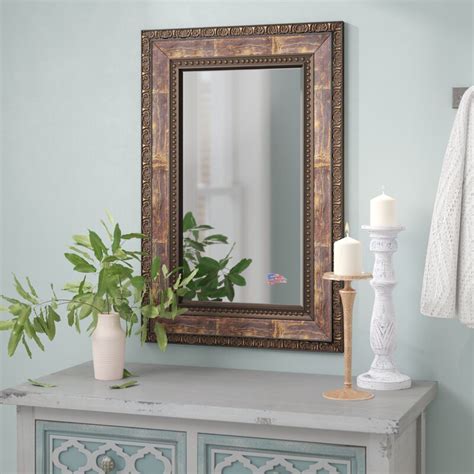 Our home decor products are made using traditional custom framing techniques that give you the kind of quality you'd. Fleur De Lis Living Acton Traditional Beveled Distressed ...