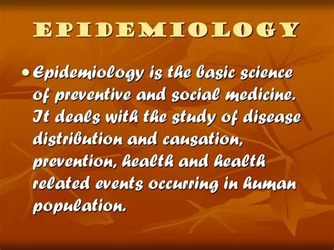 Ppt Epidemiology Powerpoint Presentation Free Download Id9517720