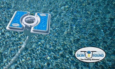 Debris such as leaves and bugs can fall into your pool, and the easiest and most effective way to clean that up is with a pool skimmer. Skim-A-Round | The Floating Pool Skimmer The Ultimate Pool ...