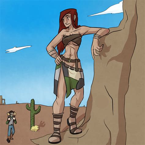 Giant Woman In The Desert By Malificus Fur Affinity Dot Net