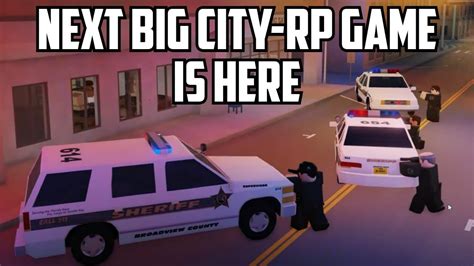 Next Big City Rp Game Is Here Broadview County Youtube