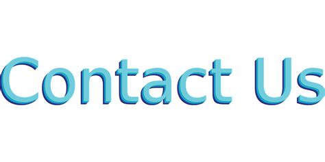 Free Vector Graphic Contact Us Blue Button Style Free Image On