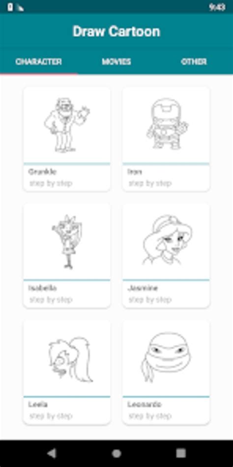 Draw Cartoon Characters Na Android Download