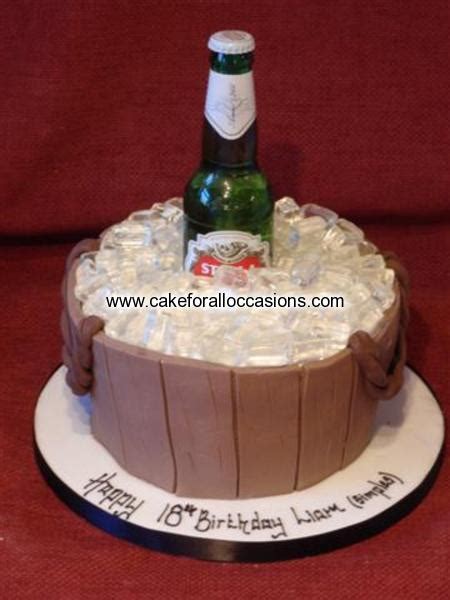 The younger he is, the more designs are available for him. Cake M041 :: Men's Birthday Cakes :: Birthday Cakes ...