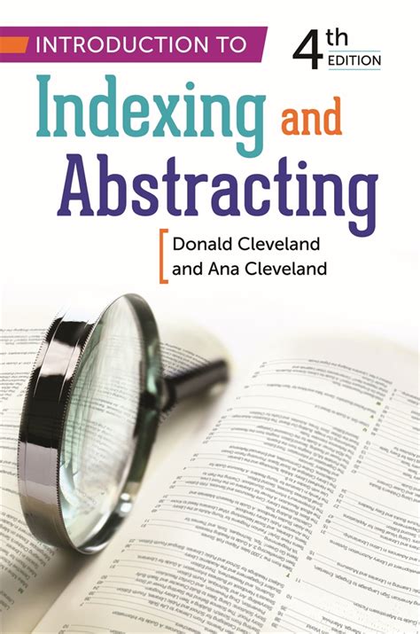 Introduction To Indexing And Abstracting 4th Edition • Abc Clio