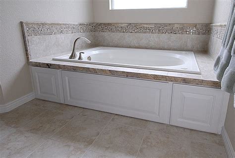 Whirlpool tubs are common in many homes. tile around bath tubs | Bathroom Tile Ideas - Travertine ...