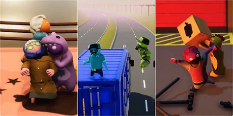Every Combo Attack Move In Gang Beasts