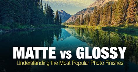 Glossy Or Matte Photos For Framing