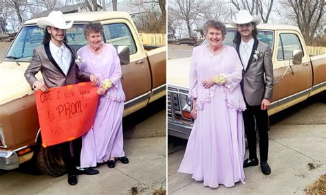 ‘a Memory That Will Last A Lifetime High School Senior Takes Great Grandmother For His Prom