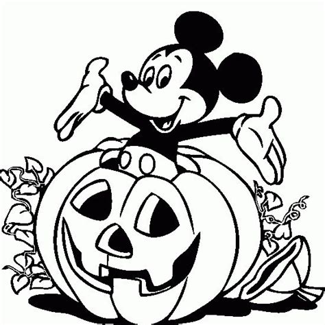 9 Mickey Mouse Pumpkin Coloring Page References Zedsman
