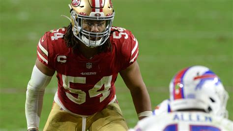 San Francisco 49ers Lb Fred Warner Signs 5 Year Extension Becomes The