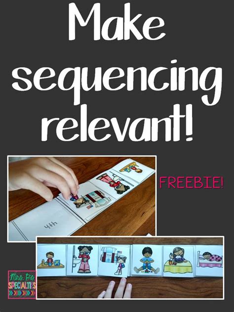 Sequencing Freebie Mrs Ps Specialties