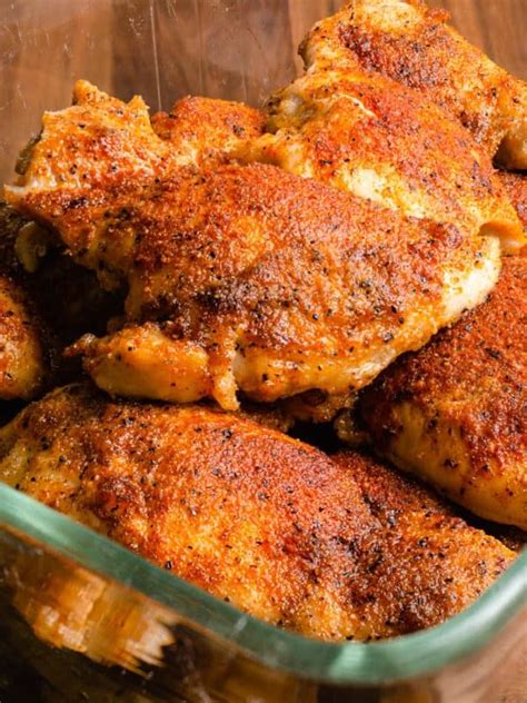 Frozen chicken thighs instant pot the typical mom. Easy Oven Roasted Chicken Thighs | Recipe in 2020 ...