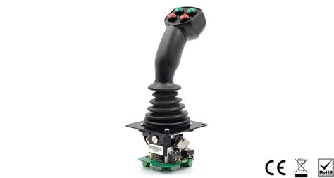 Runntech 2 Axis Industry Standard 4 20ma Output Joystick For Electro