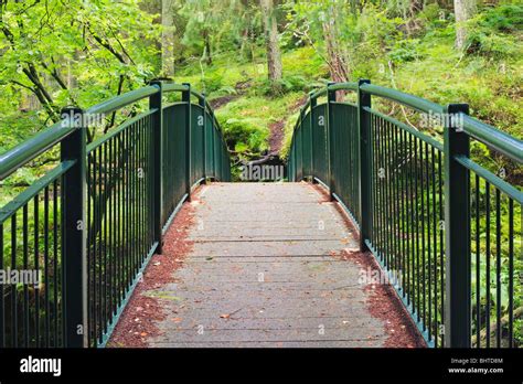 Bridge Over The Glenariff River Glenariff Forest Park Waterfoot