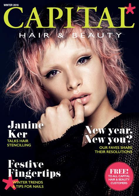 Winter Magazine Capital Hair And Beauty Ltd By Capital Hair And Beauty