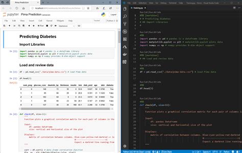 Jupyter notebooks generate files that may contain metadata, source code, formatted text, and rich media. Data Science with Python in Visual Studio Code | Python