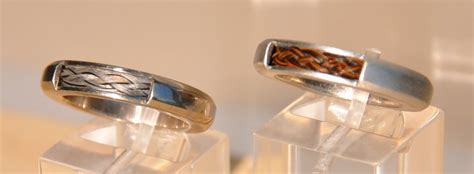 Rings With Horse Hair