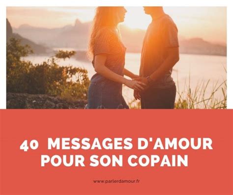 Messages Mignons Pour Son Copain 40 Petits Messages Parler Damour