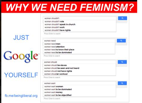 A Far Reaching Thought Provoking Insight Into Why We Still Need Feminism Life Lenses