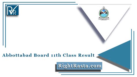Abbottabad Board 11th Class Result 2022 Released Bise Atd Results