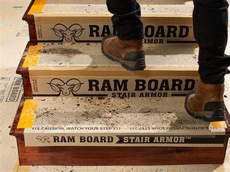 Stair Protection During Construction Ram Board