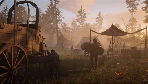 Red Dead Redemption 2 Camps Missions Stories Mini Games Morale Secrets Usgamer