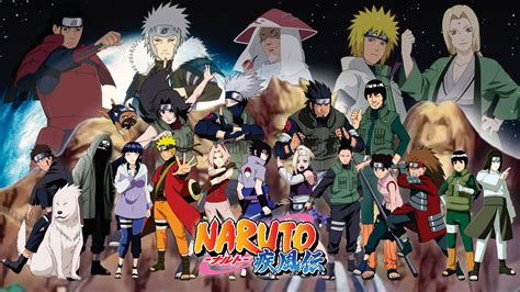 Naruto Shippuden Konoha Ninja 1366x768 Wallpaper
