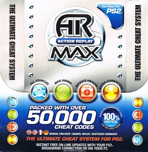 New Genuine Datel Ps2 Action Replay Max Cheat Codes System For