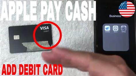 How To Add Debit Card To Apple Pay Cash 🔴 Youtube