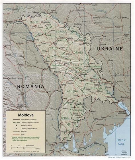 Maps Of Moldova Map Library Maps Of The World