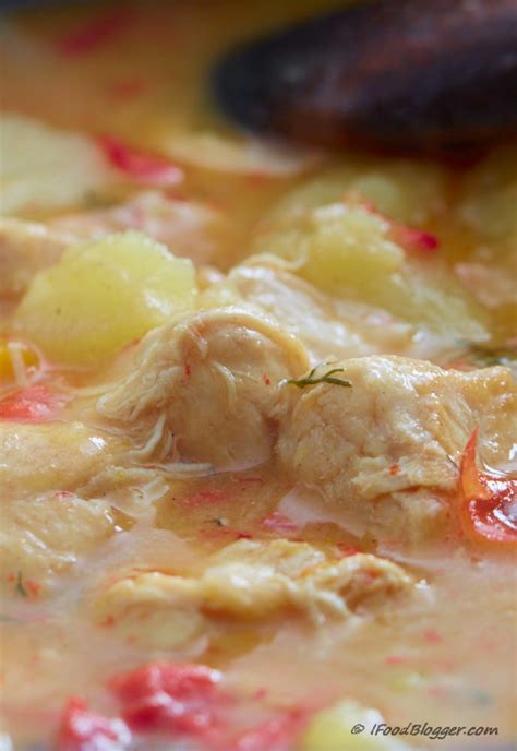 To crisp up the skin, transfer chicken to a large baking sheet and broil until golden, 3 to. Crock-Pot Chicken Stew with Potatoes - i FOOD Blogger