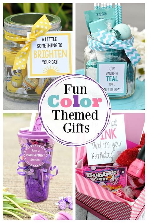 Maybe you would like to learn more about one of these? Fun Color-Themed Gifts & Gift Basket Ideas (With images ...