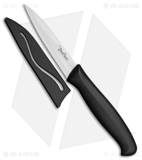 Benchmark Ceramic Paring Knife Black Synthetic 3 Plain Blade Hq