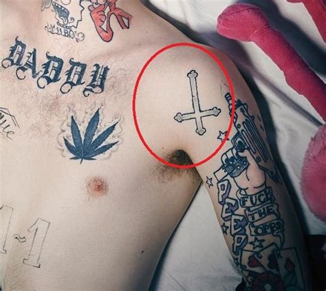 All Lil Peep Tattoos Png Gourmetbastion