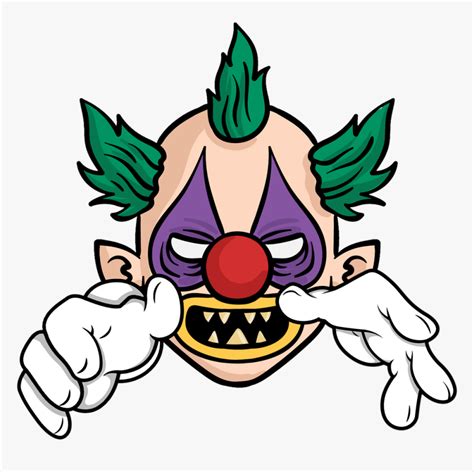Fear Scary Clown Spooky Free Picture Creepy Clown Head Clipart Hd
