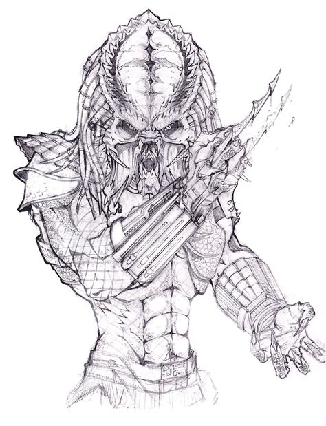 Https://wstravely.com/coloring Page/alien Predator Coloring Pages