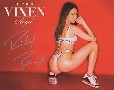 Riley Reid Rare Original Hand Signed X Vixen Photo Autograph Avn Ebay