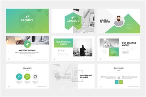 Creative Powerpoint Template 76755 With Images Business