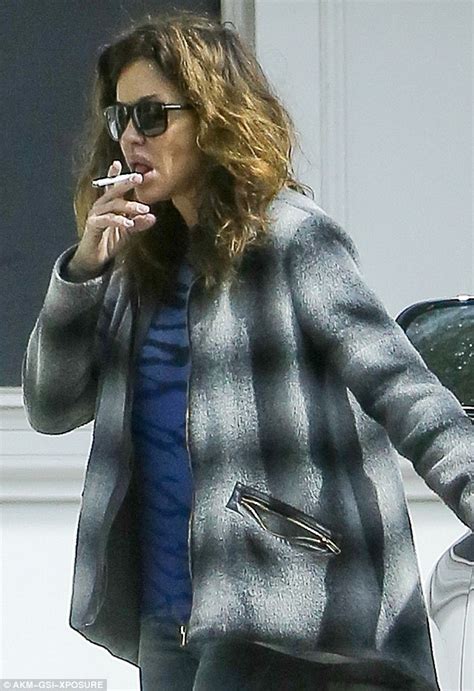 Janice Dickinson Seen Smoking As She Recovers From Cancer Surgery