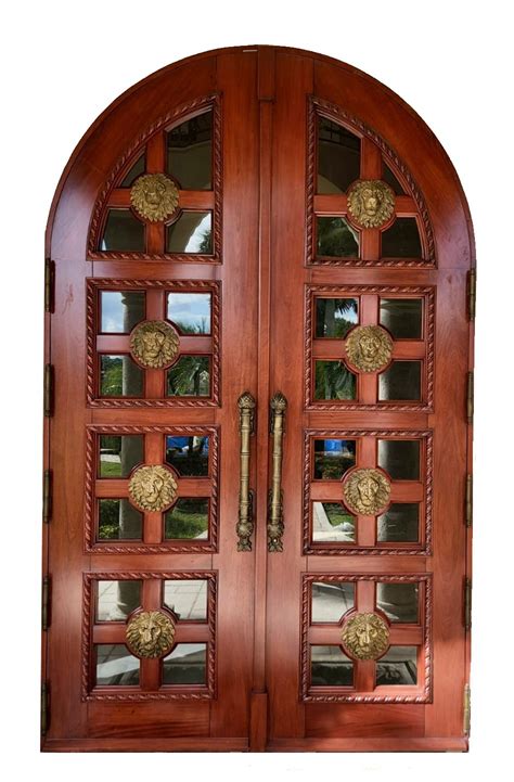 Jacob Mahogany Entrance Door Bellini Mastercraft