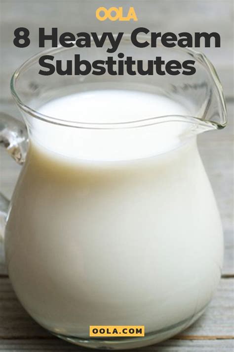 Fresh, raw dairy milk separates naturally into milk and cream. 9 Effective Heavy-Cream Substitutes | Heavy cream recipes ...