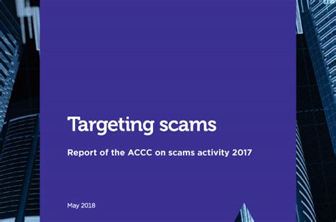 accc releases 2017 targeting scams report cspro
