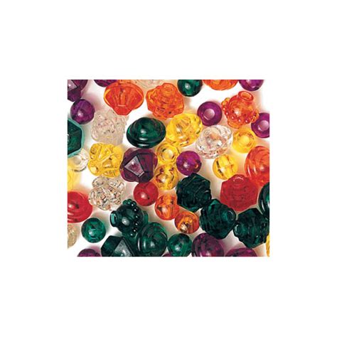 Clear Colour Brilliant Beads 75 Pack R 2182 Button And Beads Alco Of