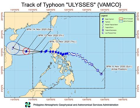 tropical cyclone signals lifted in ph as typhoon ulysses nears par exit abs cbn news