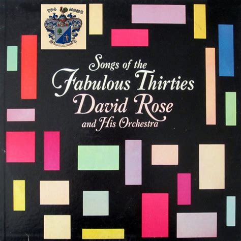 Songs Of The Fabulous Thirties Album By David Rose And His Orchestra Spotify